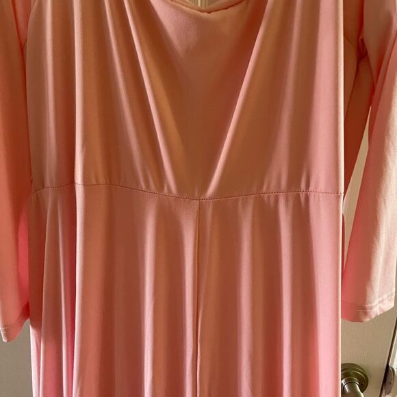 Pink Barbie Elegant Maternity/plus SZ light weight low stretch Size 2XL - Picture 12 of 16